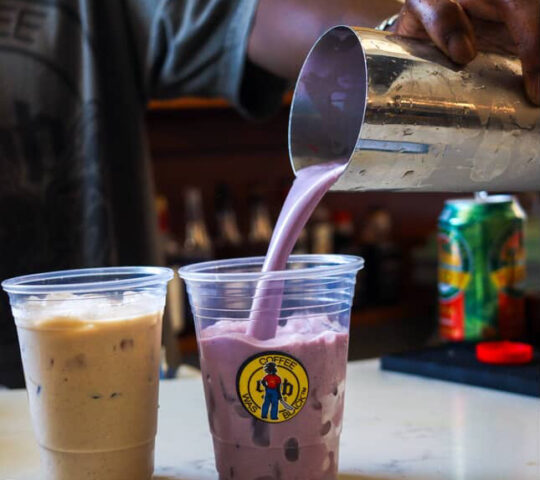 Coffee Was Black